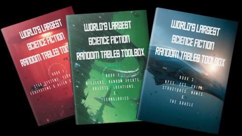 World s Largest Science Fiction Random Tables Toolbox