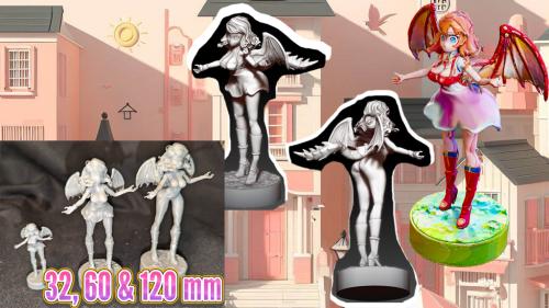 Lady Dragon - STL files