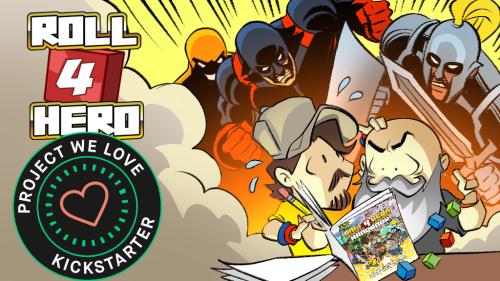 Roll 4 Hero Handbook and Mini Comic