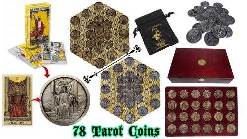 World’s First Tarot Coin Collection for Spiritual Seekers