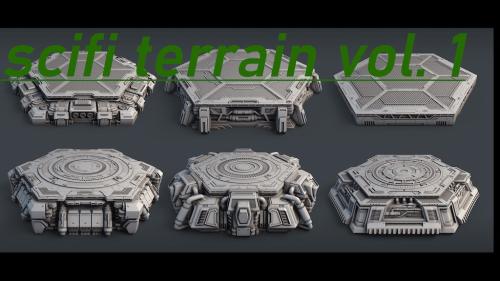 sci fi terrain vol.1