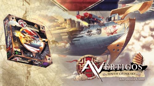 Avertigos- A 3D Boardgame with Flying Sail-Ship Miniatures
