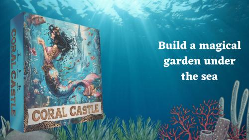 Coral Castle: A Magical Mermaid Card Drafting Game