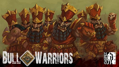 Bull Warriors - Chaos Dwarfs for Fantasy Football