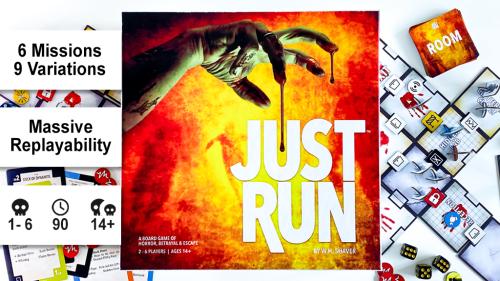 JUST RUN: A Game of Horror, Betrayal & Escape