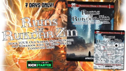  Ruins of Rukdar-Zin  DM/GM Workbook & Maps