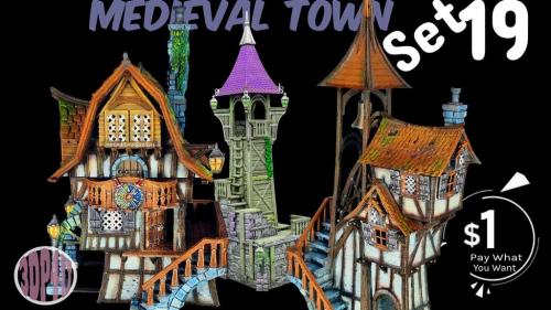 Pay What You Want, Medieval RPG Town Set 19