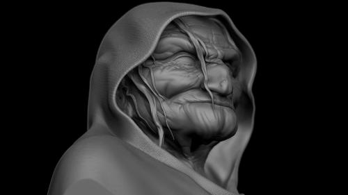 Naïa the witch - 3D STL
