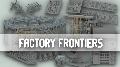 Factory Frontiers: Sci-Fi Modular Terrain Set