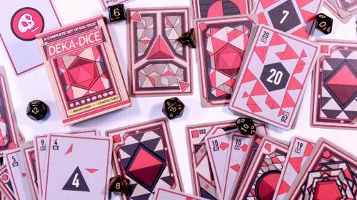 DEKA-DICE: D20 Deck - Shake up your favorite tabletop game!