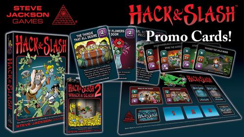 Steve Jackson Games  Hack & Slash Game, Plus New Promo Cards