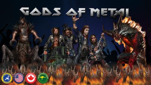 Gods of Metal: Save Reality with the Power of Metal!