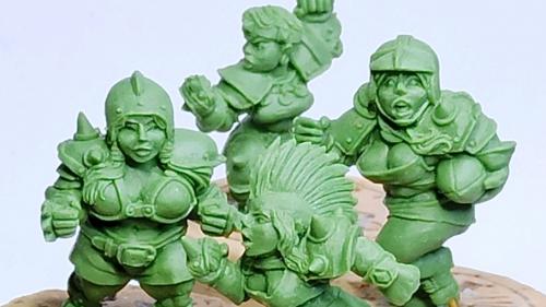 Female Fantasy Football Dwarves