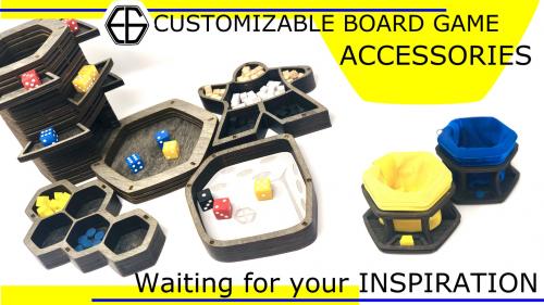Board Game Accessory System by E6