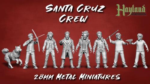 Santa Cruz Crew - 28mm Miniatures