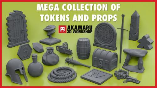 Mega collection of tokens and props