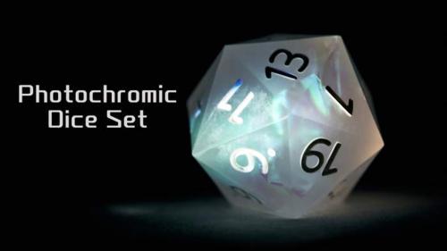 Photochromic RPG Dice Set