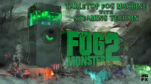 Fog Monster 2 Tabletop Fog Machine w/ New Steaming Terrain