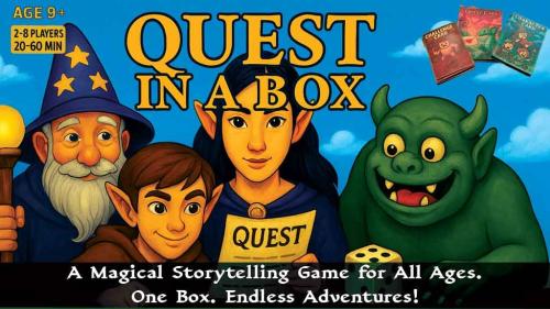 Quest in a Box: An Adventure Storytelling Game for Everyone