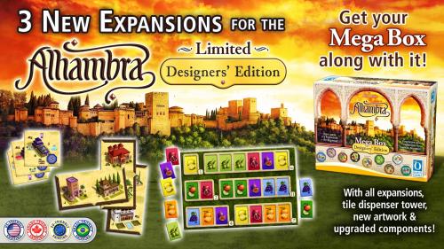 New Expansions for the Alhambra Designers  Edition