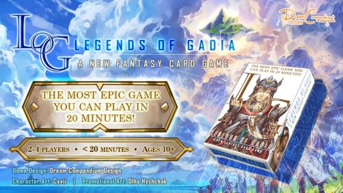 Legends of Gadia - A New Fantasy Card Game