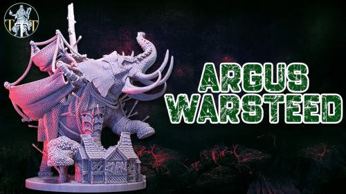 Argus War-Steed - Elephant Miniature STL