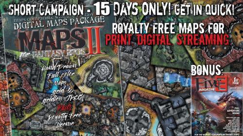 MAPS FOR FANTASY RPGs 2 - ROYALTY FREE MAPS