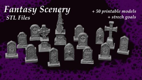 Fantasy Scenery 3d Printable