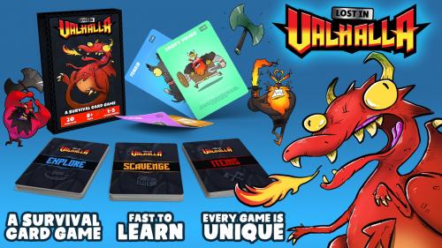 ⚔️ Lost In Valhalla ⚔️ A fast & fun survival card game