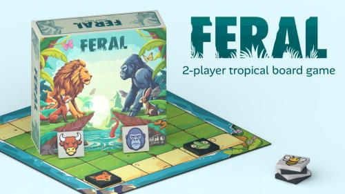 Feral: 2-player tropical board game