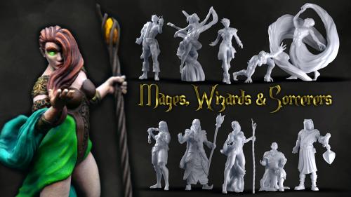 Mages, Wizards and Sorcerers