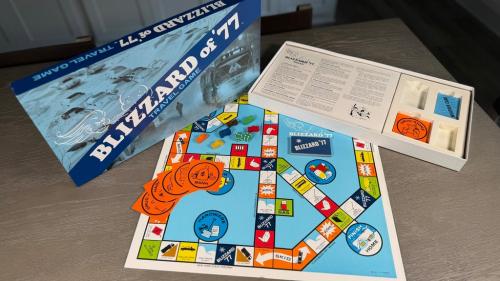 Blizzard of  77 Travel Game