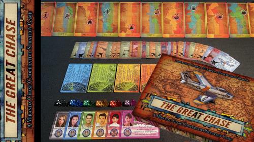The Great Chase: a Co-op tabletop game (for solo-6)