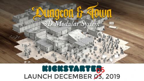Fantasy World Creator: Dungeon & Town - 3D modular system