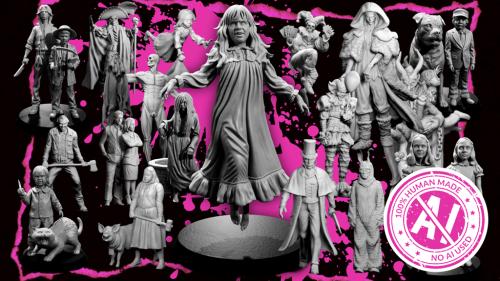 The POP-UP HORROR .STL SHOP!