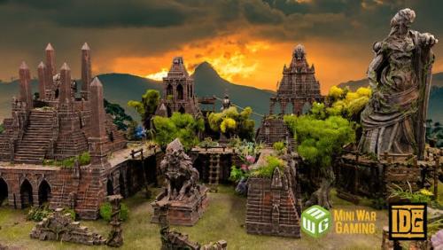 Temples of Drakenfell - 3D Printable Jungle Temple Ruins