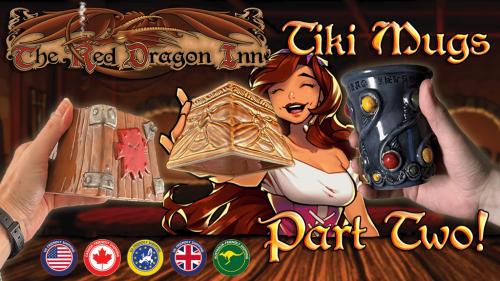 Red Dragon Inn Tiki Mugs - Part Two