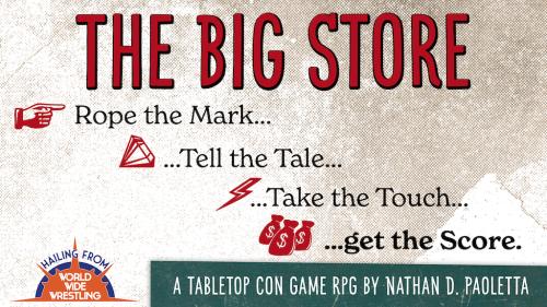 The Big Store: A Con Game TTRPG