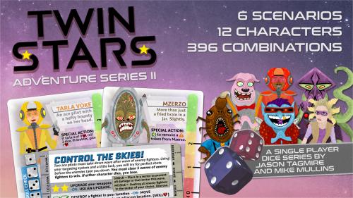 Twin Stars: Adventure Series II - A solo game system
