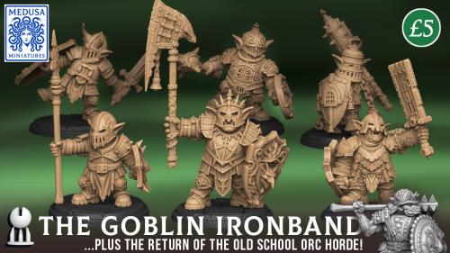 The Goblin Ironband - Miniatures for 3D printing STL s