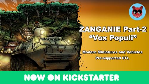 Zanganie - Part 2 - "Vox Populi" - 28mm STL