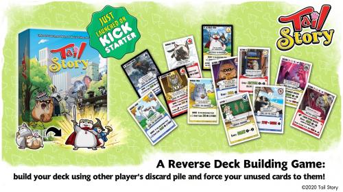 Tail Story : A Reverse Deck Building Game