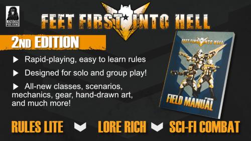 FEET FIRST INTO HELL: Orbital Drop Combat 2nd Edition
