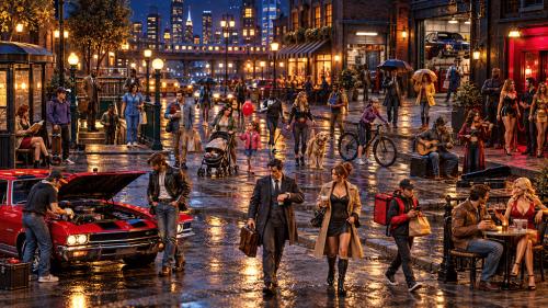 Outlaw Models: Street Life Vol. 1 – 100 STL Miniatures