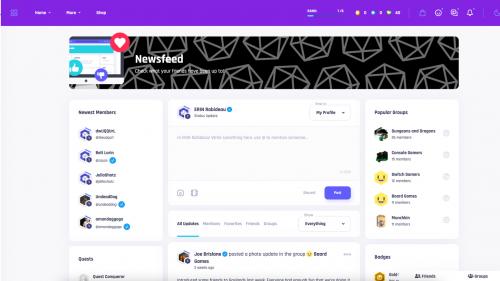 Gamification Social Media Platform for Gamers