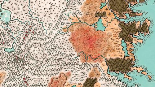 HYPERBOREA RPG Map