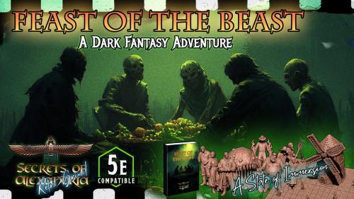 Feast of the Beast - DnD 5e ( D&D ) Fantasy adventure + STLs
