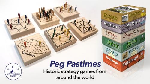6 Rare Historic Strategy Board Games