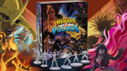 Heroes & Villains: The Superpower Deck Battle Game