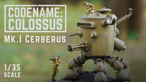 Codename Colossus Mk.I Cerberus mechanized resin kit
